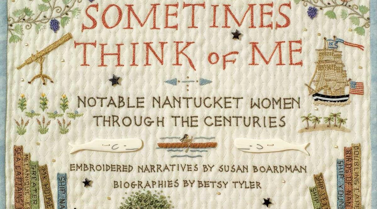 Image of embrodery "Sometimes Think of Me"