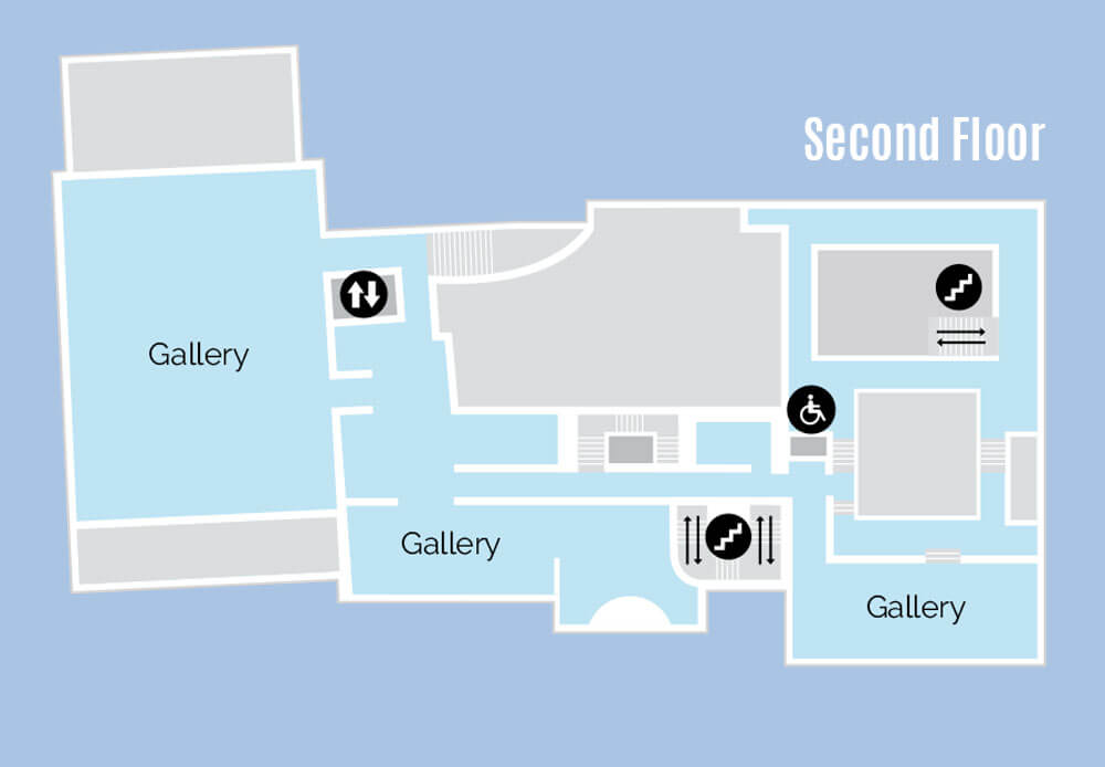 Whaling Museum 1st Floor Map.